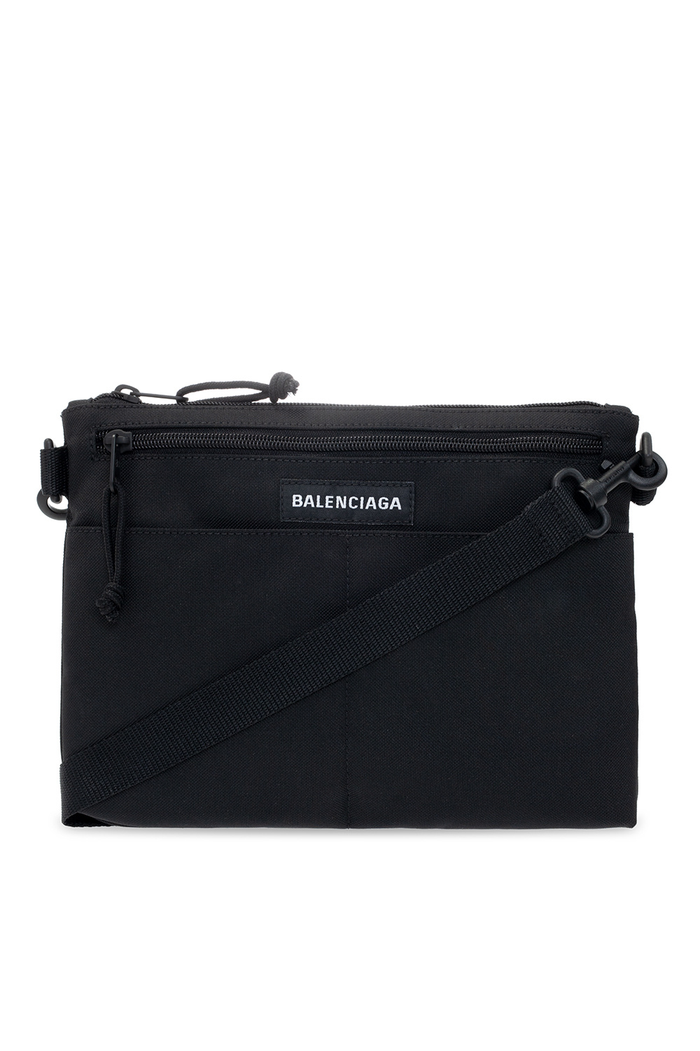 Balenciaga black explorer online pouch